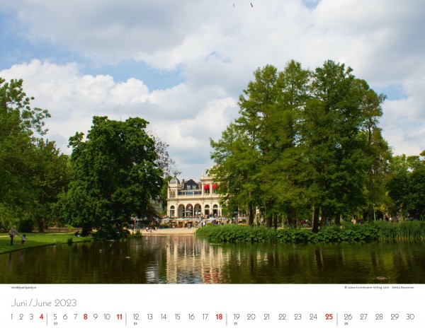 Wall Calendar Amsterdam 2023
