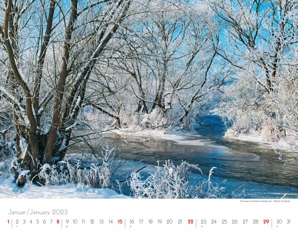 Wall Calendar Seasons 2023
