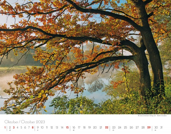 Wall Calendar Seasons 2023
