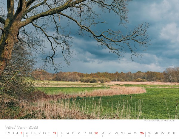 Wall Calendar Seasons 2023