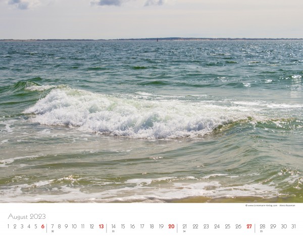 Wall Calendar North Sea 2023
