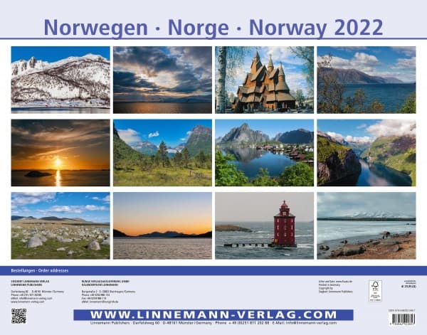 Calendar Norway 2022