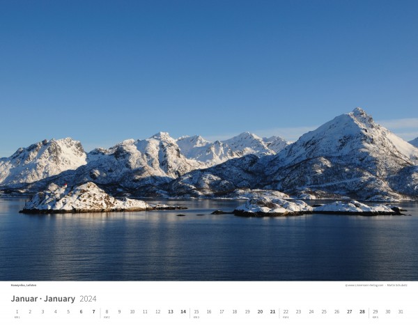 Kalender Norwegen 2024