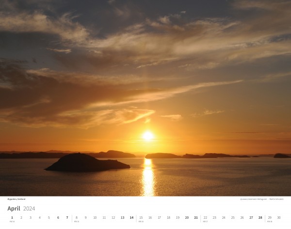 Calendar Norway 2024