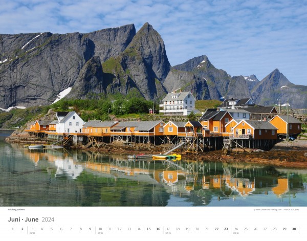 Calendar Norway 2024