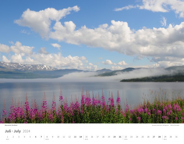 Calendar Norway 2024