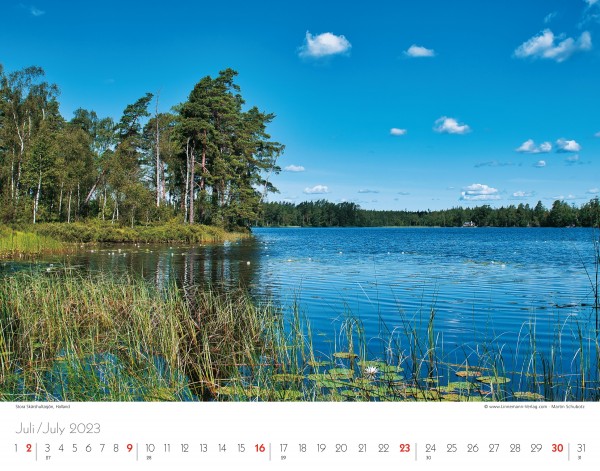 Wall Calendar Sweden 2023