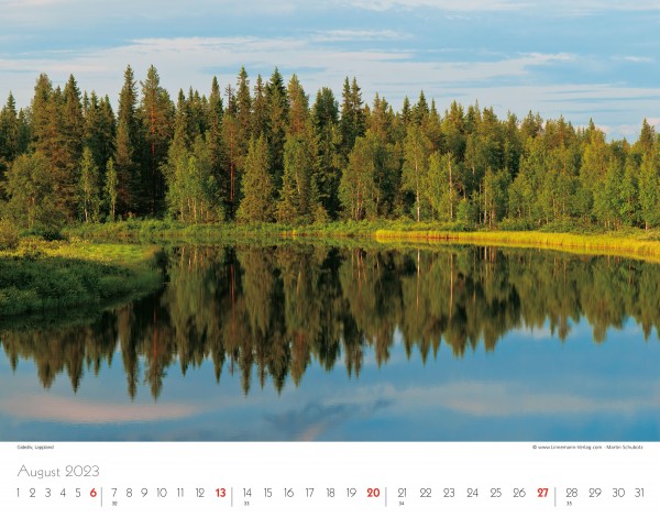 Wall Calendar Sweden 2023