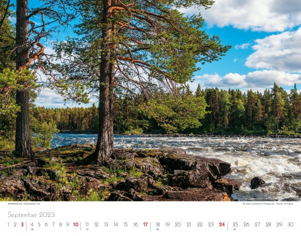 Wall Calendar Sweden 2023