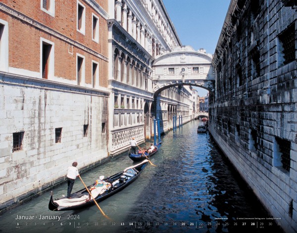 Kalender Venedig 2024