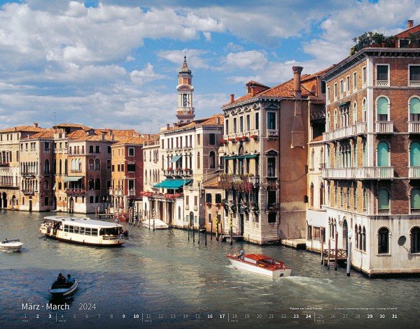 Calendrier Venise 2024