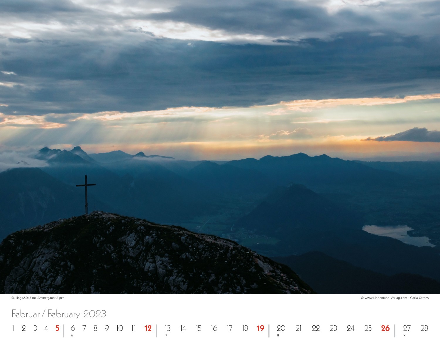 Wall Calendar The Alps 2023 Wall Calendar The Alps 2023