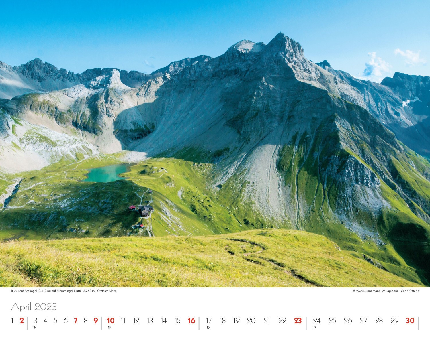 Wall Calendar The Alps 2023 Wall Calendar The Alps 2023