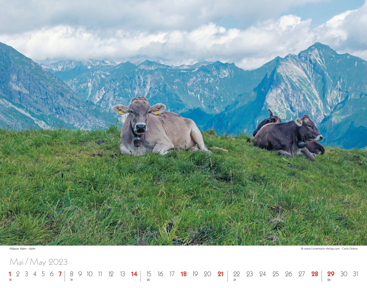 Wall Calendar The Alps 2023 Wall Calendar The Alps 2023