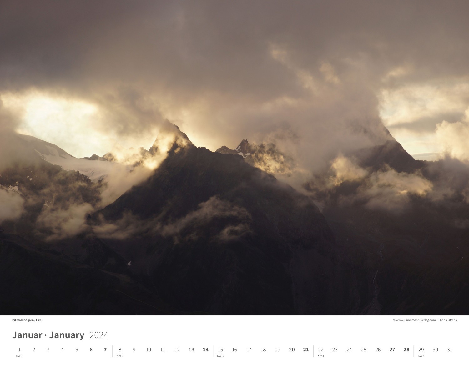 Wall Calendar The Alps 2024 Wall Calendar The Alps 2024