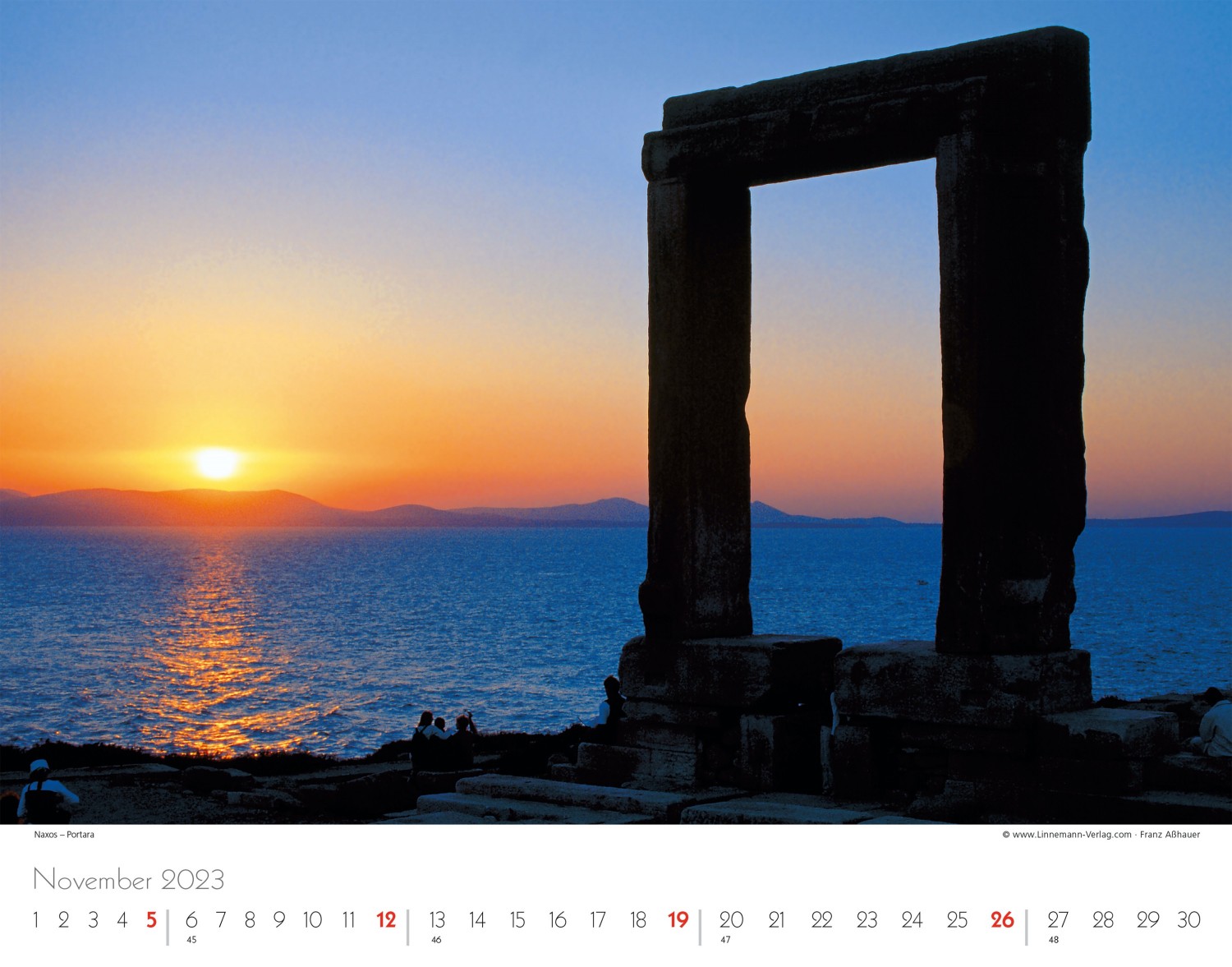 Wall Calendar Greece 2023 Wall Calendar Greece 2023