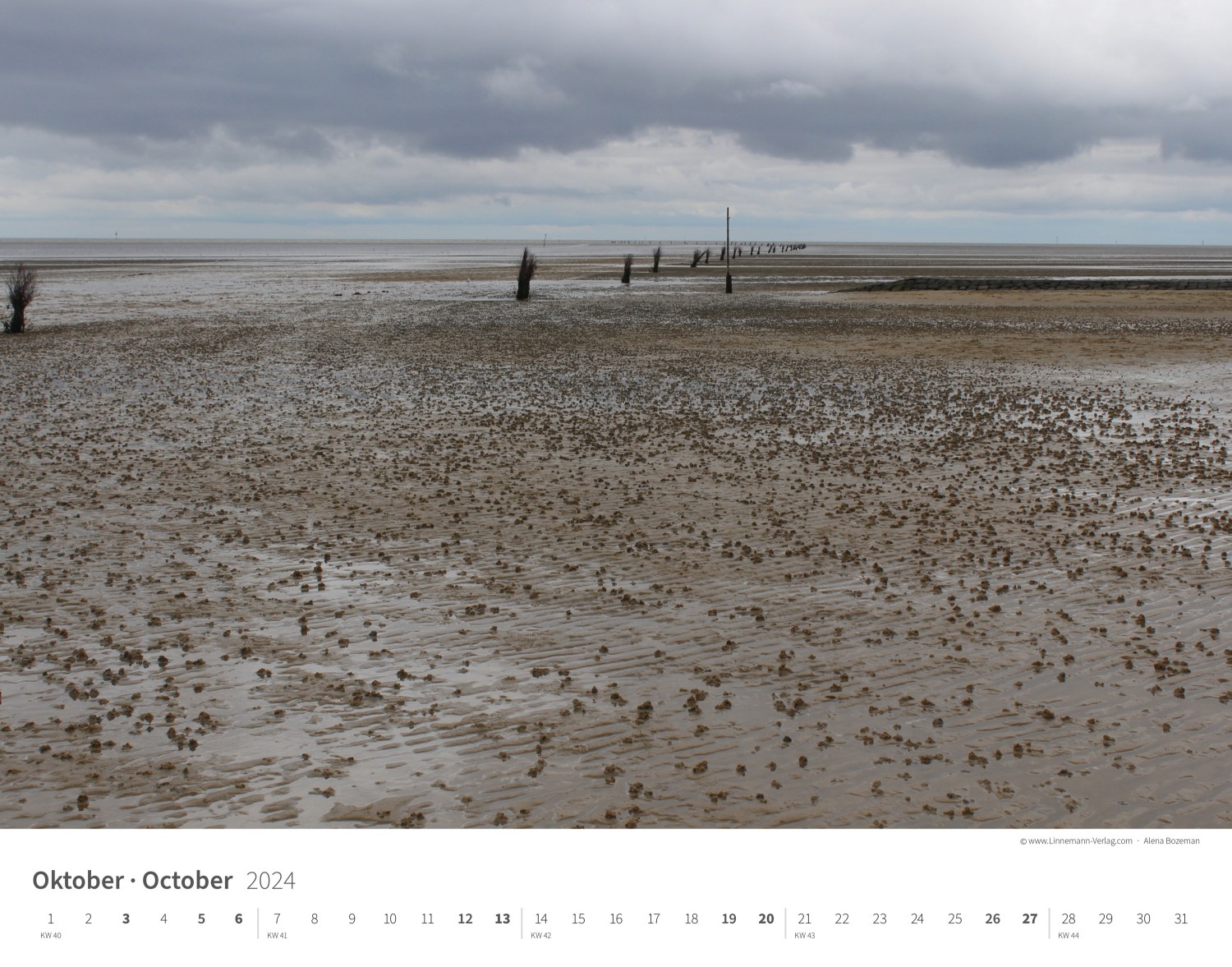 Wall Calendar North Sea 2024 Wall Calendar North Sea 2024