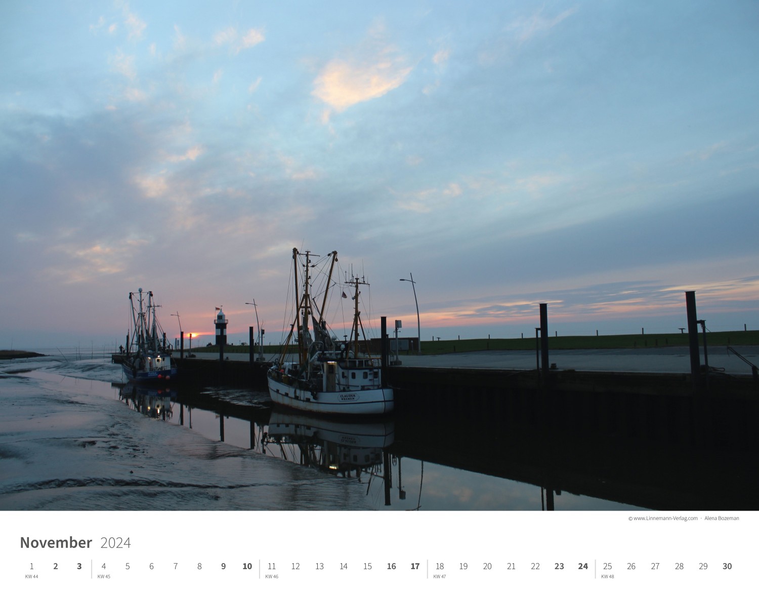 Wall Calendar North Sea 2024 Wall Calendar North Sea 2024