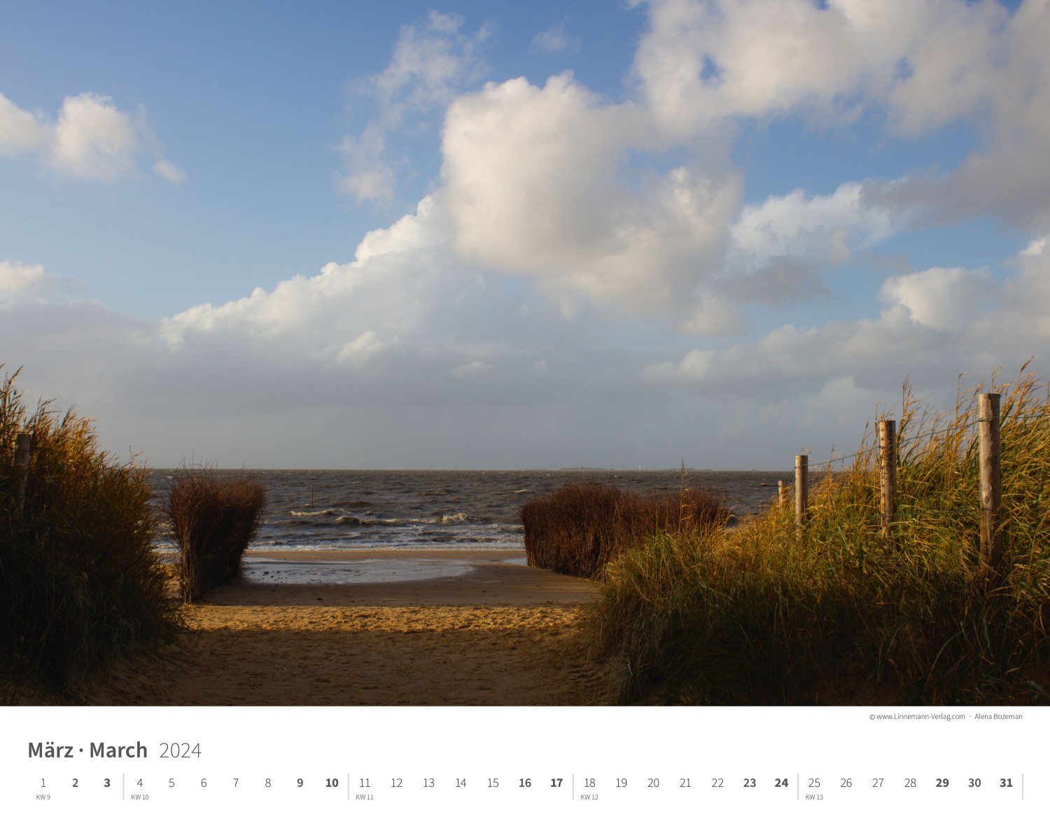 Wall Calendar North Sea 2024 Wall Calendar North Sea 2024