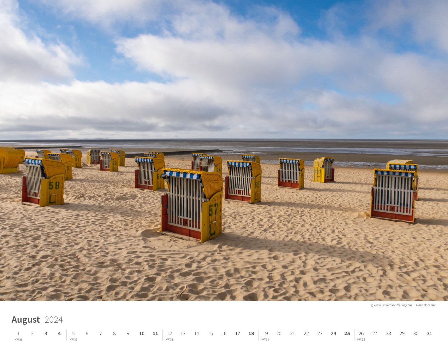 Wall Calendar North Sea 2024 Wall Calendar North Sea 2024