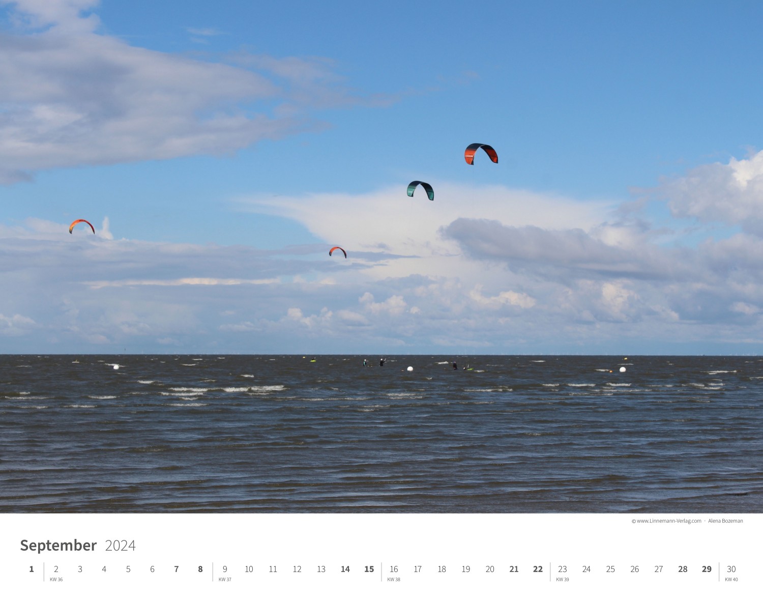 Wall Calendar North Sea 2024 Wall Calendar North Sea 2024