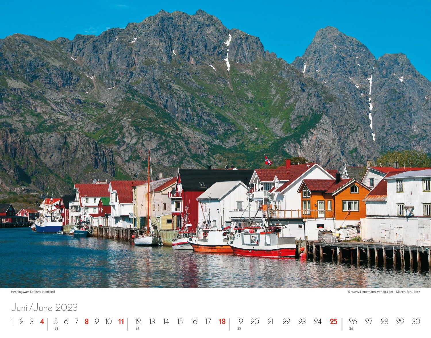 Calendar Norway 2023