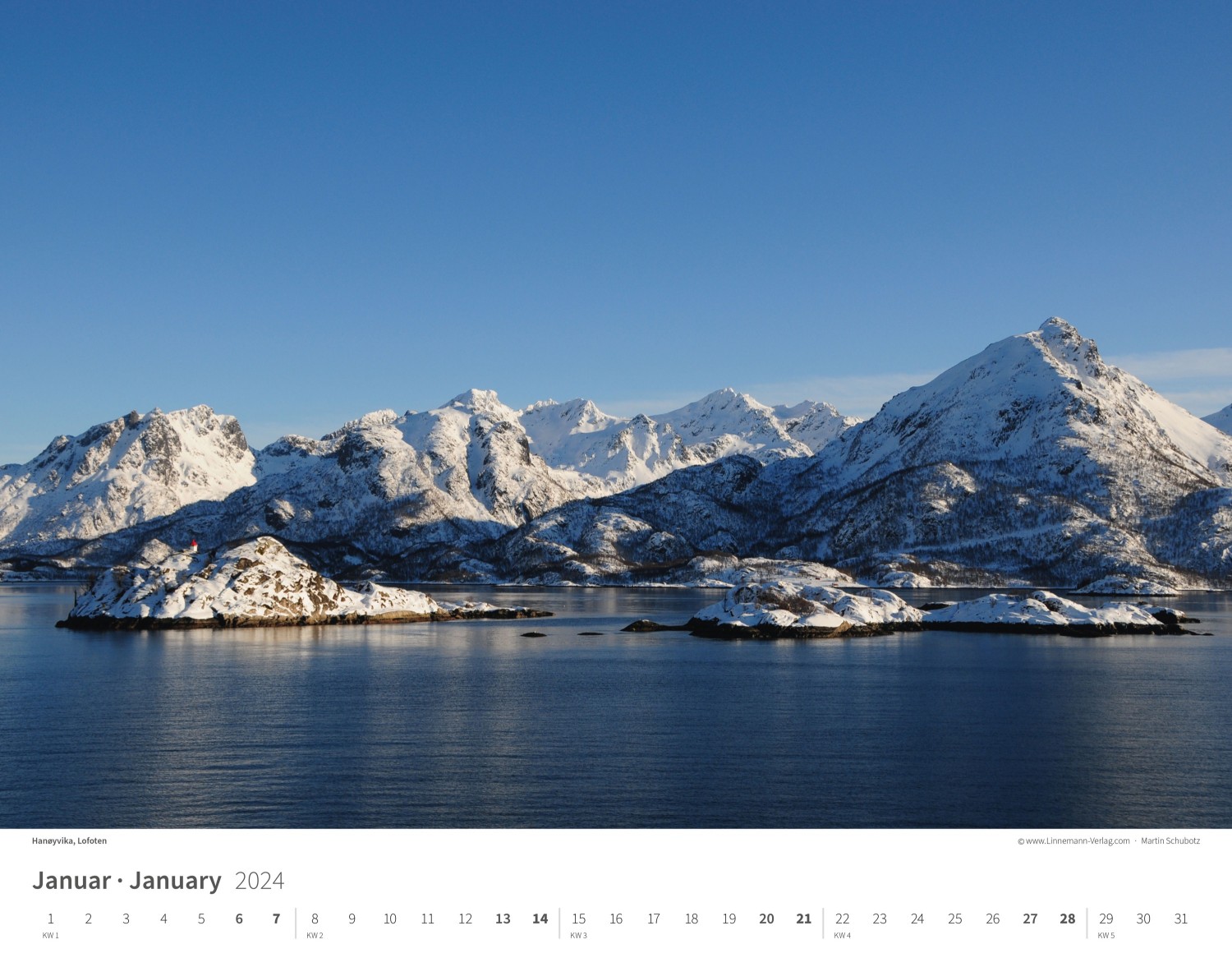 Calendar Norway 2024