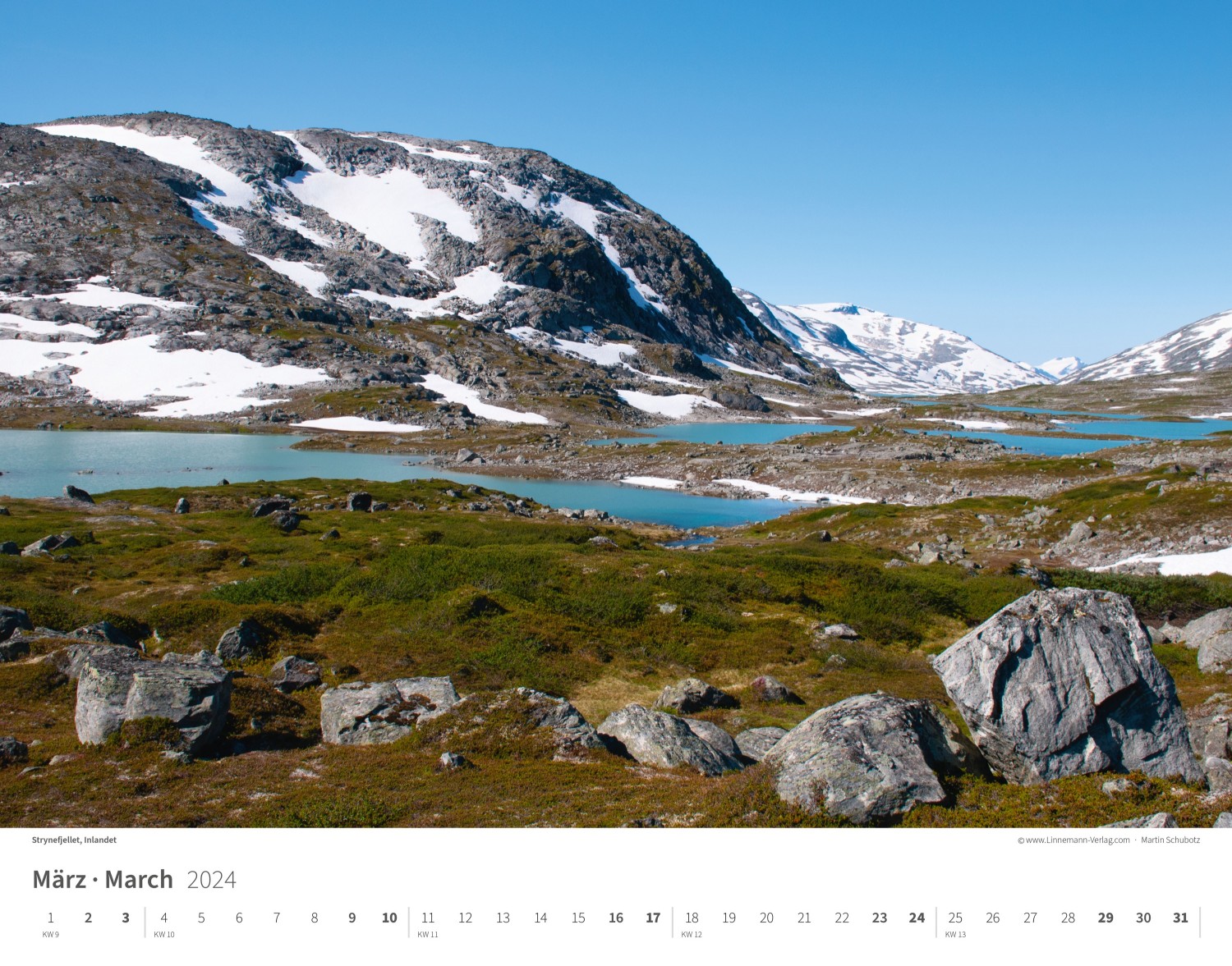 Kalender Norwegen 2024