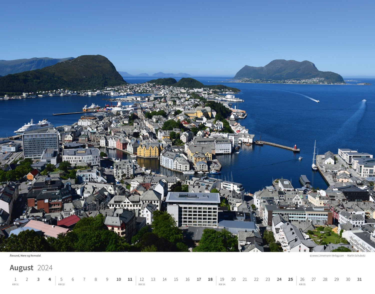 Calendar Norway 2024