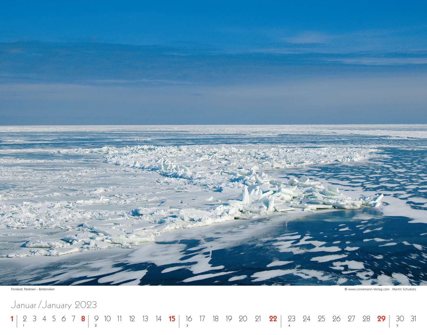 Wall Calendar Silence of the North 2023 Wall Calendar Silence of the North 2023