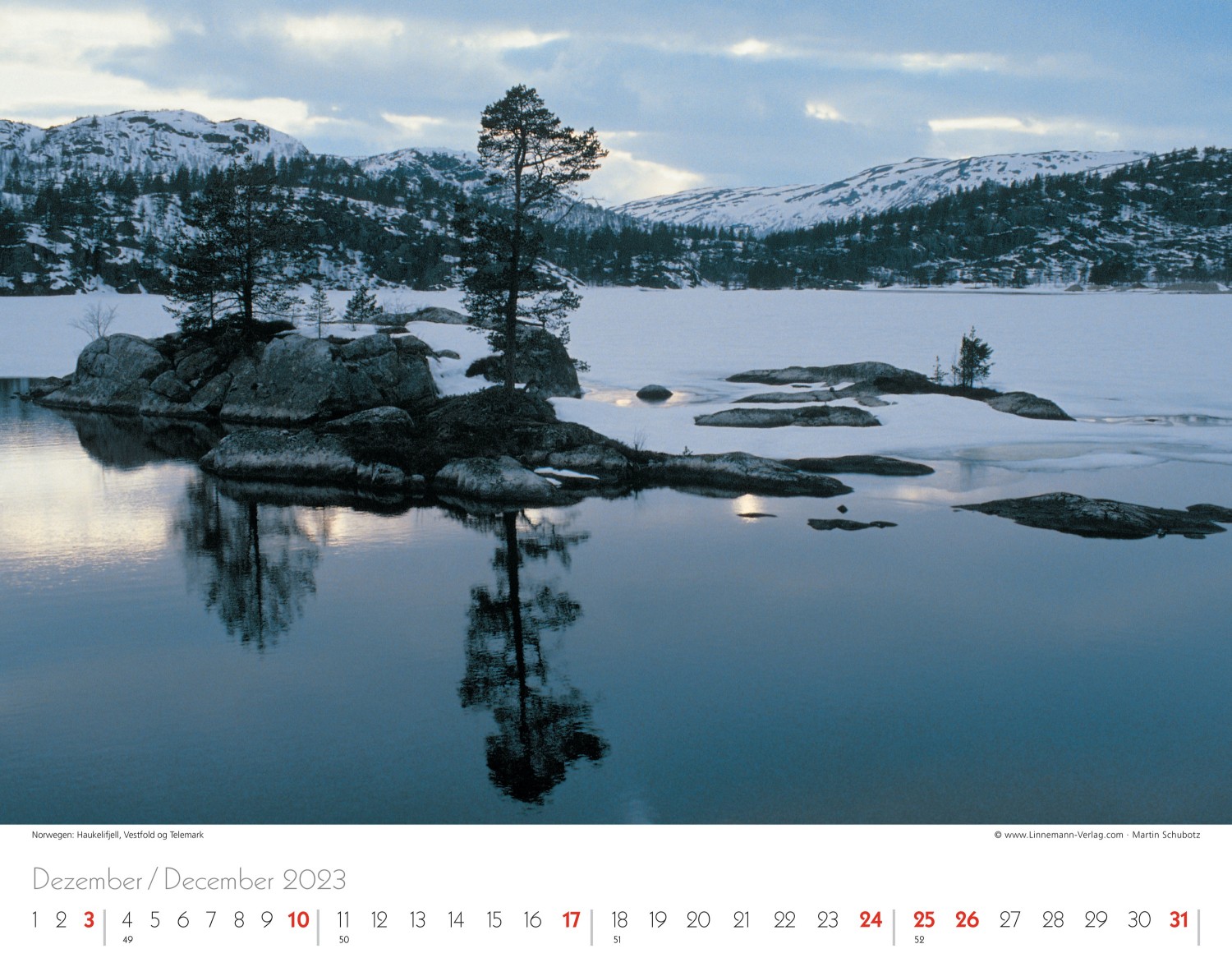 Wall Calendar Silence of the North 2023 Wall Calendar Silence of the North 2023