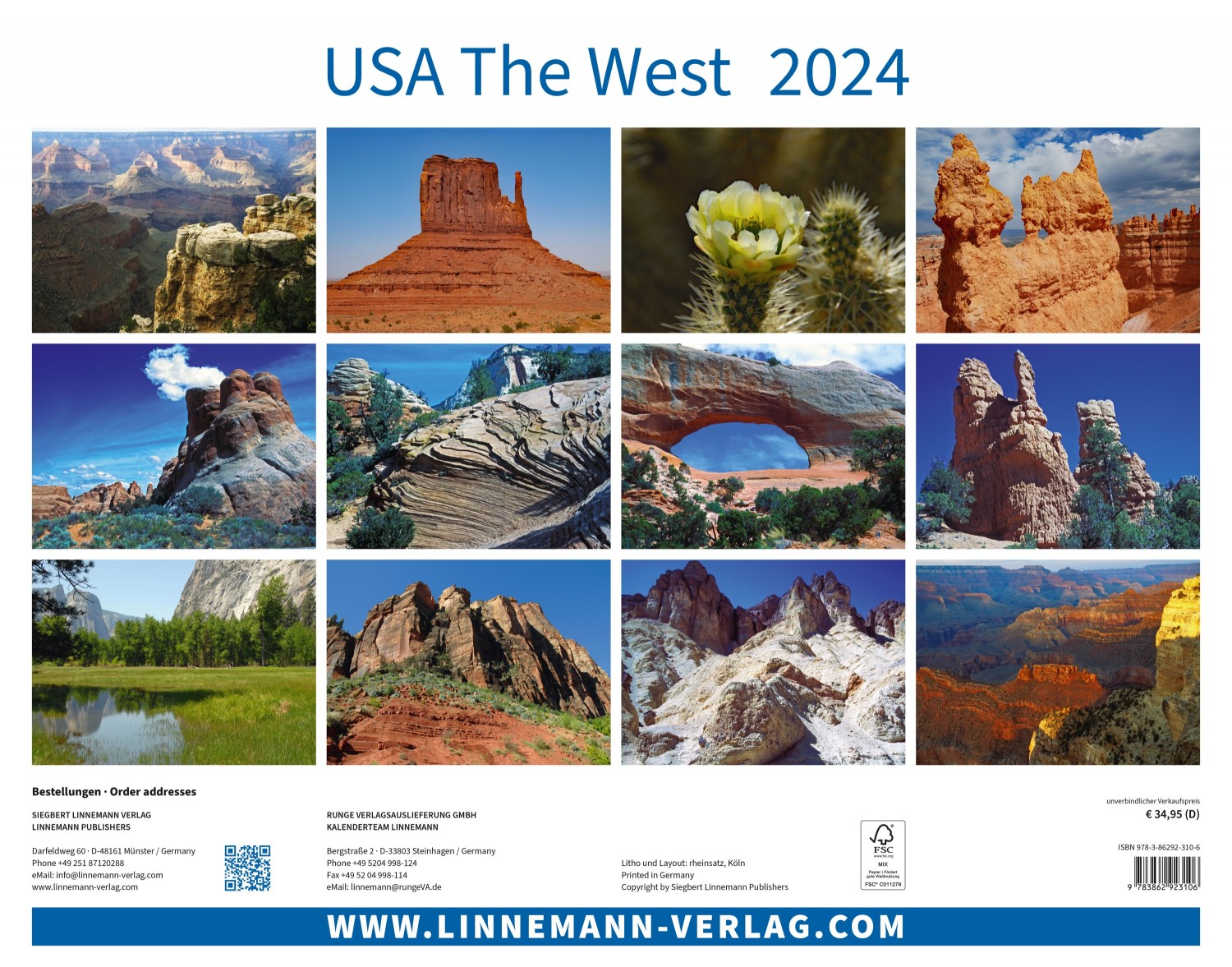 USA The West 2024