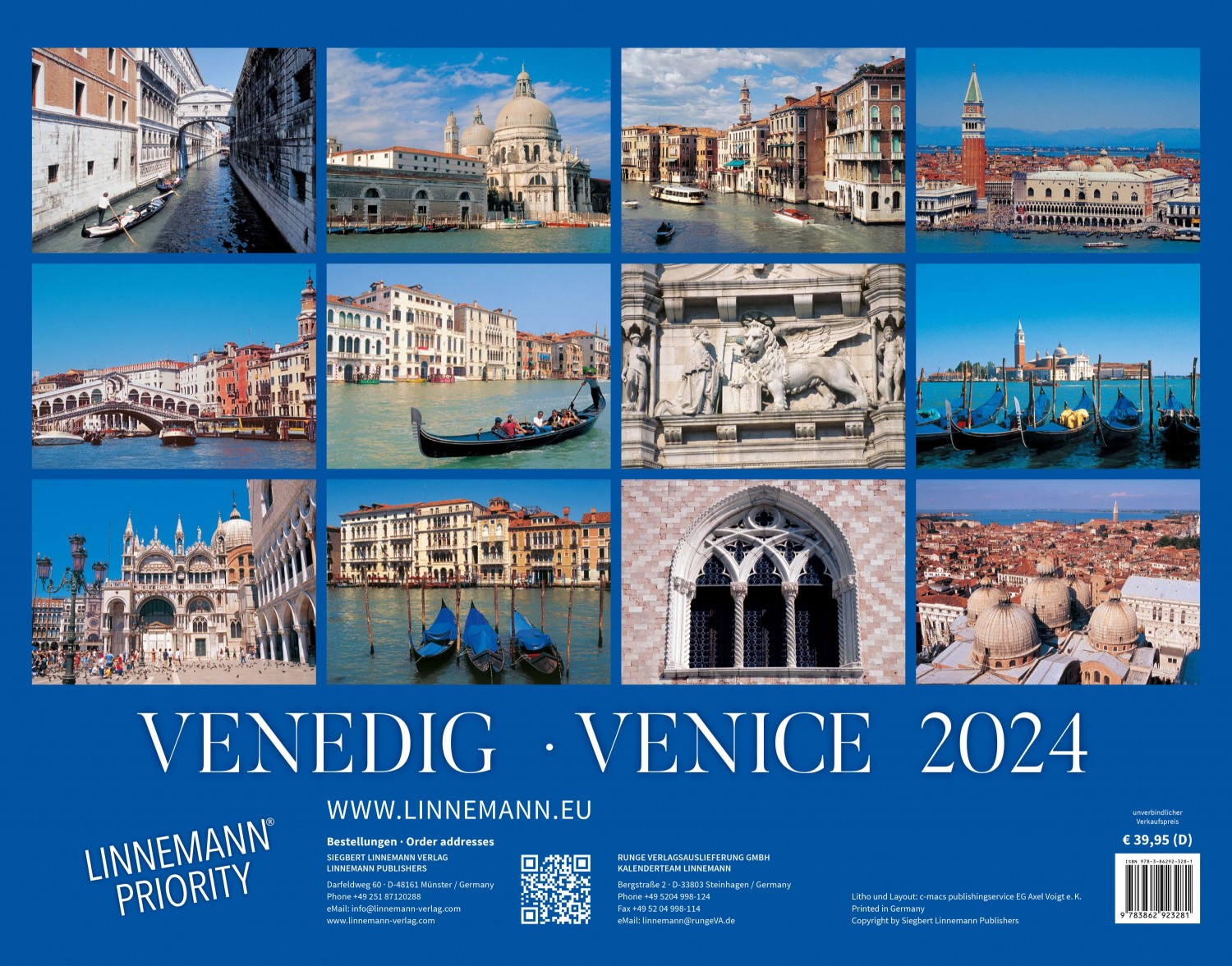 Kalender Venedig 2024