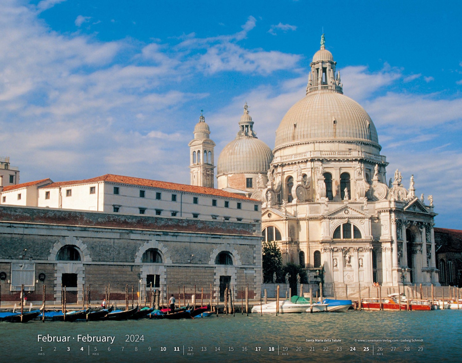 Calendrier Venise 2024