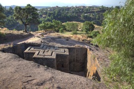 Kirche in Lalibela