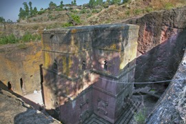 Kirche in Lalibela