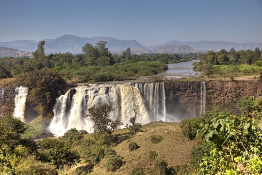 Äthiopien: Der Wasserfall des Blauen Nil