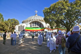 Äthiopien: Marienkirche in Axum